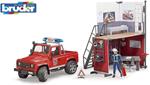 62701 Stazione dei Pompieri con Land Rover Defender Inclusa
