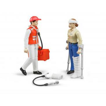 Bruder 62710. Personaggi Con Accessori Ambulanza - 3