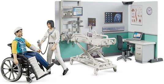 Bruder 62711 - Ambulatorio Medico Con Accessori - 2