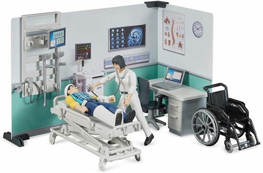 Bruder 62711 - Ambulatorio Medico Con Accessori - 3