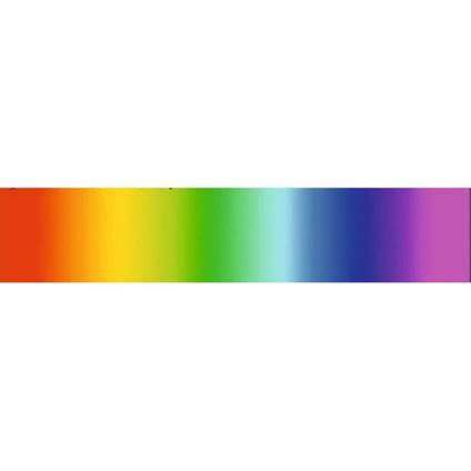 Cartoncino Arcobaleno 10 Fg. Cm. 50X70