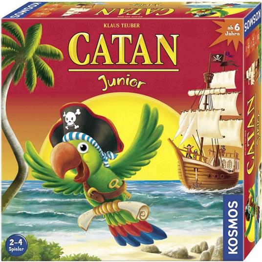PRODOTTO IN LINGUA TEDESCA Gioco per famiglia Kosmos Die Siedler von Catan Junior 697495 da 6 anni