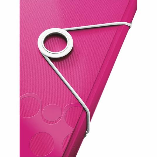 Leitz WOW A4 Polipropilene (PP) Metallico, Rosa - 4