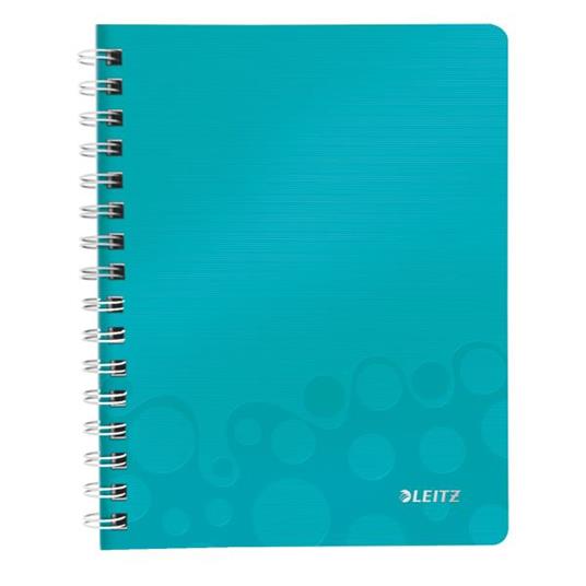 Leitz WOW quaderno per scrivere Turchese A5 80 fogli