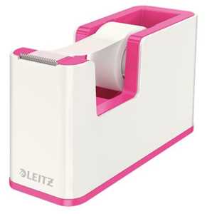 Cartoleria Leitz 53641023 dispenser nastro adesivo Polistirolo Metallico, Rosa Leitz