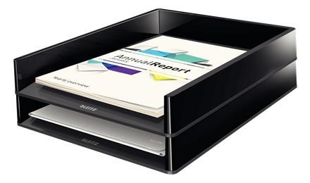 Leitz 53610095 vassoio da scrivania Polistirolo Nero - 3