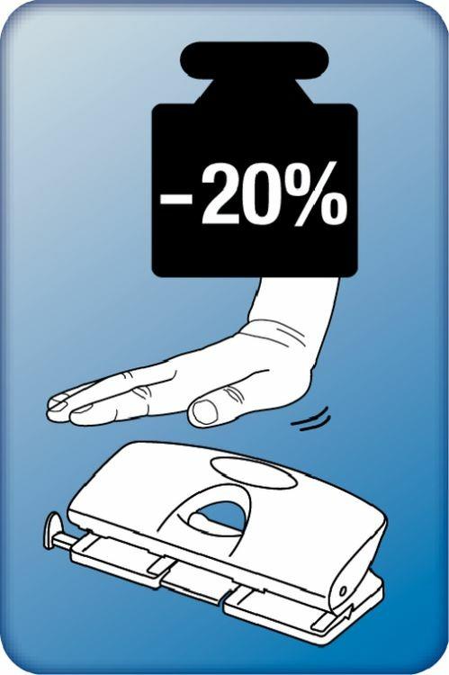 Leitz 50220085 perforatore e accessori 16 fogli Grigio - 3