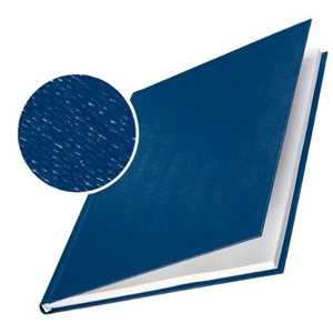 Cartoleria LEITZ impressBIND copertina rigida f.to A4 dorso 7mm (36-70 fogli). Blu. 73910035 Leitz