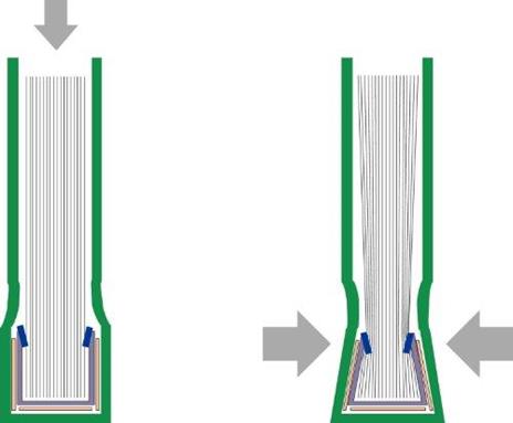 LEITZ impressBIND copertina flessibile fronte trasp.. f.to A4 dorso 10,5mm (71-105 fogli). Blu. 74140035 - 4