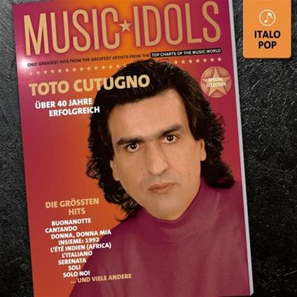 Music Idols-Pop - CD Audio di Toto Cutugno