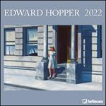 Calendario 2022 da muro Edward Hopper, 12 mesi, 30 x 30 cm (30 x 60 cm aperto)