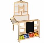 Negozio in legno cm.73x78x112. Eichhorn 100002553 gioco di ruolo
