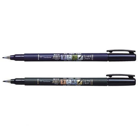 Tombow WS-BHS-2P penna calligrafica Nero 2 pezzo(i) - 4