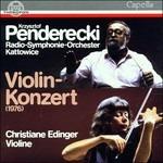 Concerto per Violino - CD Audio di Krzysztof Penderecki