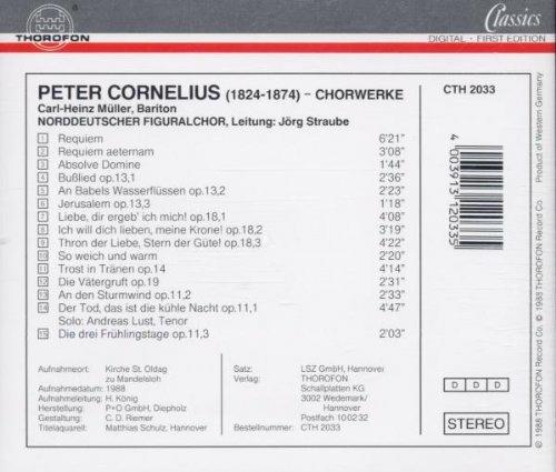 Chorwerke - CD Audio di Peter Cornelius - 2