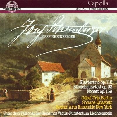 Trio con Pianoforte - Quartetto per Archi - CD Audio di Joseph Gabriel Rheinberger