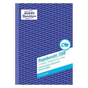 Cartoleria Avery 1306 modulo e libro contabile A5 50 pagine Avery