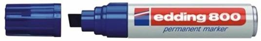 Edding 800 marcatore permanente Blu Punta smussata 1 pezzo(i)