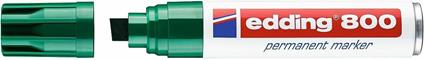 Edding 800 marcatore permanente Verde Punta smussata 1 pezzo(i)