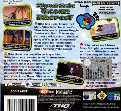 Gameboy Advance Rocket Power: Dream Scheme - 2