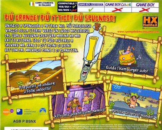 Gameboy Advance Spongebob: Il Film (Ita) - 2