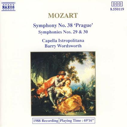 Symphony No.38 Prague & n.29, n.30 - CD Audio di Wolfgang Amadeus Mozart