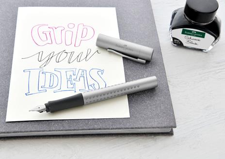 Penna stilografica Grip 2011 M argento - 8