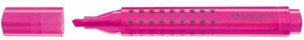 Cartoleria Evidenziatore Faber Castell Grip 1543 rosa punta 1-5 mm Faber-Castell