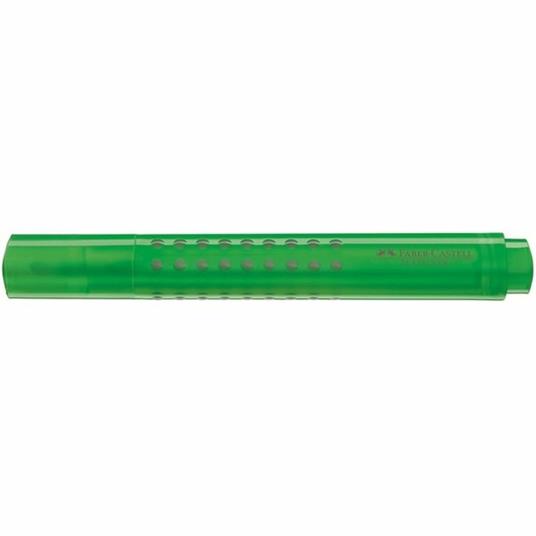 Evidenziatore Faber Castell Grip 1543 verde punta 1-5 mm - 2