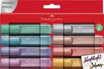 Bustina con 8 evidenziatori Textliner 1546 Metallic