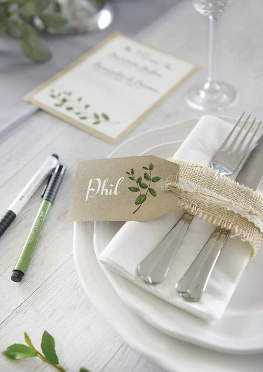 Bustina con 6 Pitt Artst Pen Calligraphy (99-01-72-88-80-75) - 2