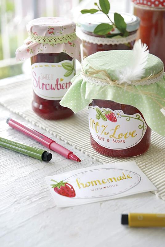 Bustina con 6 Pitt Artst Pen Calligraphy (99-01-72-88-80-75) - 4