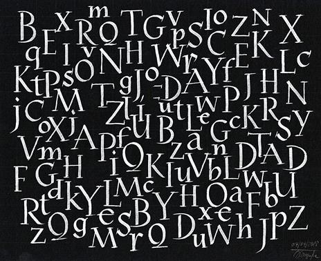 Bustina con 6 Pitt Artst Pen Calligraphy (99-01-72-88-80-75) - 5