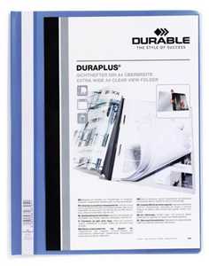 Cartoleria Durable DURAPLUS A4 Blu, Trasparente Durable