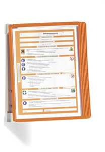 Cartoleria Durable 5551-09 A4 Arancione Durable