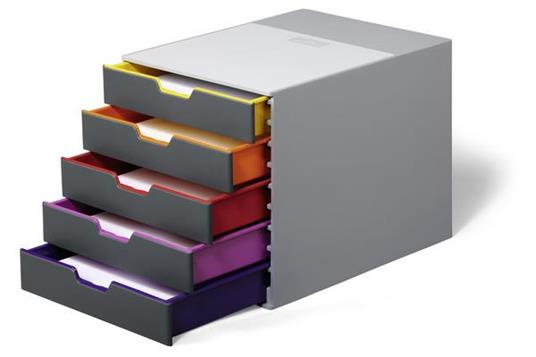Durable VARICOLOR 5 vassoio da scrivania Plastica Multicolore