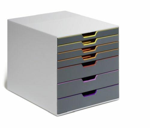 Durable Varicolor 7 vassoio da scrivania Grigio, Multicolore - 4