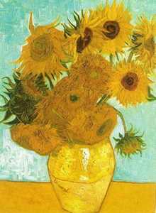 Giocattolo Ravensburger - Puzzle Van Gogh: Vaso di girasoli, Art Collection, 1000 Pezzi, Puzzle Adulti Ravensburger