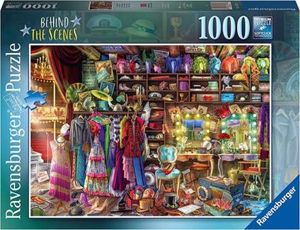 Ravensburger - Puzzle Dietro le quinte, 1000 Pezzi, Puzzle Adulti