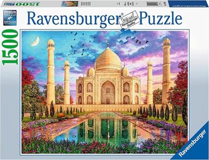 Ravensburger - Puzzle Maestoso Taj Mahal, 1500 Pezzi, Puzzle Adulti