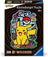 Giocattolo Ravensburger - Puzzle di legno Shaped, Pikachu, 300 Pezzi, 25 Whimsies Ravensburger