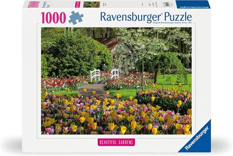 Ravensburger - Puzzle Keukenhof Gardens Paesi Bassi, 1000 Pezzi, Puzzle Paesaggi per Adulti e Ragazzi, 70x50 cm - 2