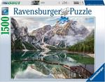 Ravensburger - Puzzle Lago di Braies, 1500 Pezzi, Puzzle Adulti
