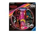 Stranger Things Round Jigsaw Puzzle Friends Don't Lie (500 Pezzi) Ravensburger