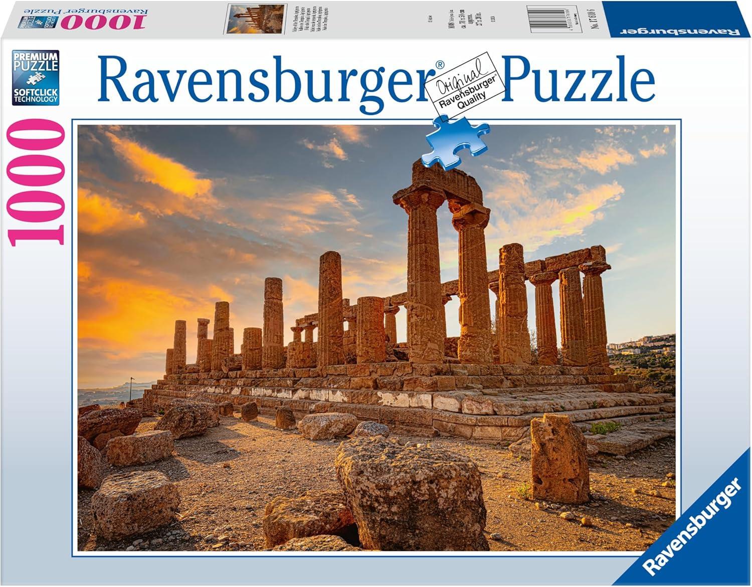 Valle dei templi Agrigento - Puzzle 1000 pezzi - Foto (12001232)