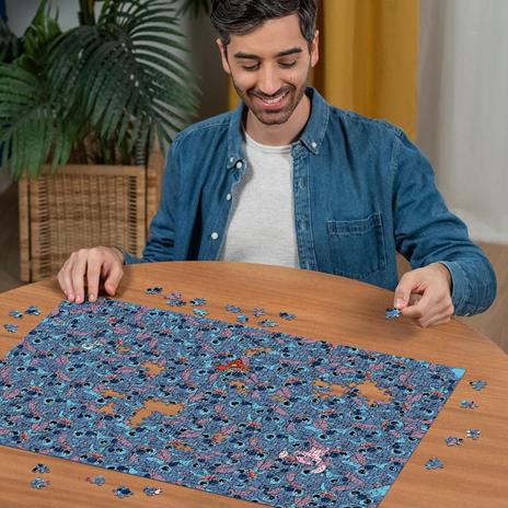 Ravensburger - Puzzle Stitch Challenge per Adulti e Ragazzi, 1000 Pezzi, Idea Regalo per Lei o Lui, 70x50 cm - 4