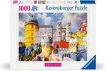 Ravensburger - Puzzle 1000 Pezzi: Beautiful Castles-Palácio Nacional da Pena, Portugal, Puzzle Adulti e +14 anni