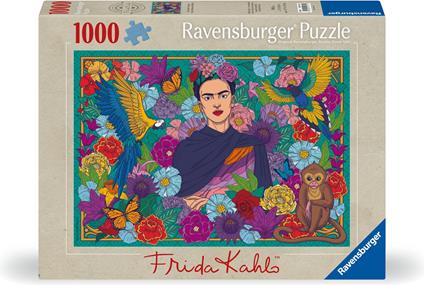 Puzzle Frida Kahlo, 1000 Pezzi, Puzzle Adulti