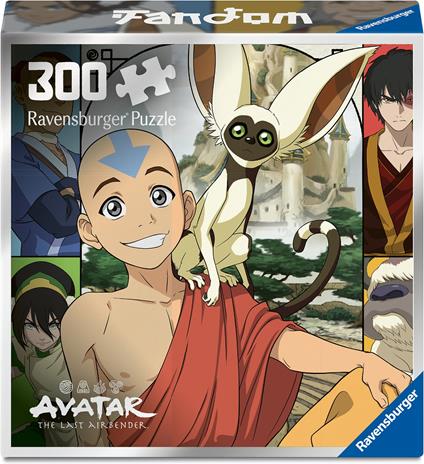 Ravensburger - Puzzle da 300 pezzi, Avatar The Last Airbender, Fandom Collection per adulti e bambini 14+