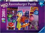 Ravensburger - Inside Out 2, Puzzle 200 pezzi XXL, Puzzle Bambini 8 anni o più, 49x36cm